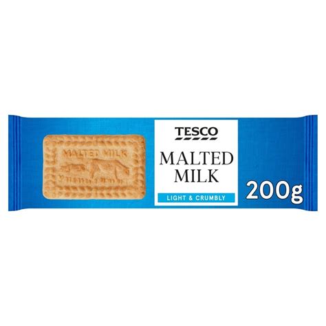 tesco malted milk biscuits nutrition.